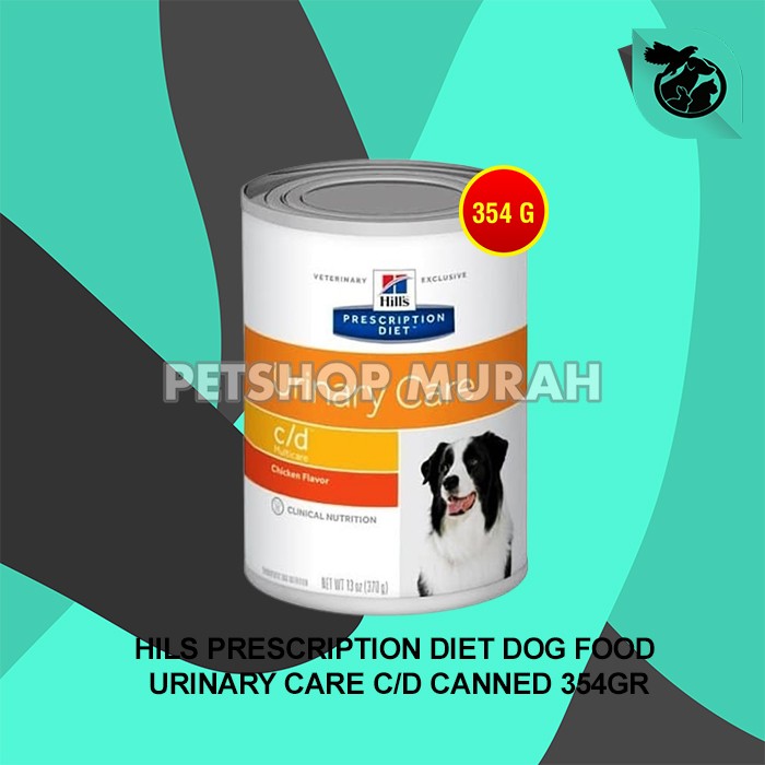 Makanan Anjing Science Diets Urinary C/D Wet Dog Food 354 Gram