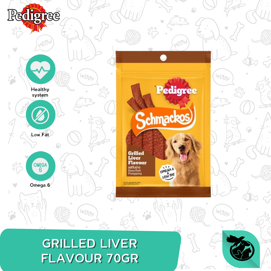 Pedigree Schmackos Dog Treats Snack Camilan Anjing 70gr - Image 4