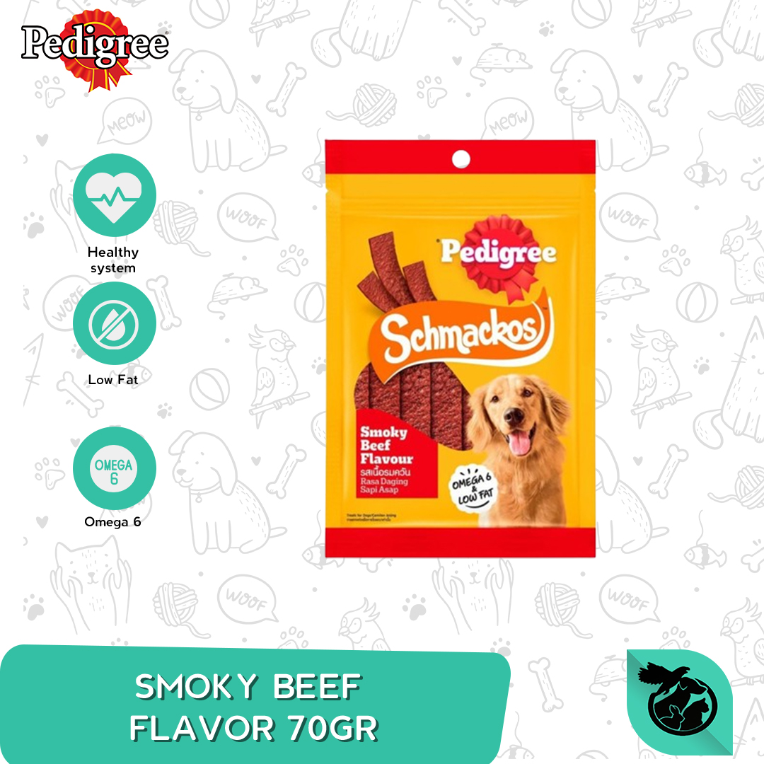 Pedigree Schmackos Dog Treats Snack Camilan Anjing 70gr - Image 5