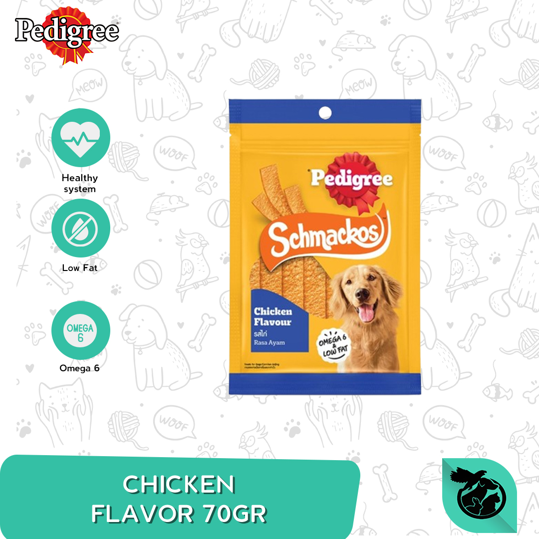 Pedigree Schmackos Dog Treats Snack Camilan Anjing 70gr - Image 6