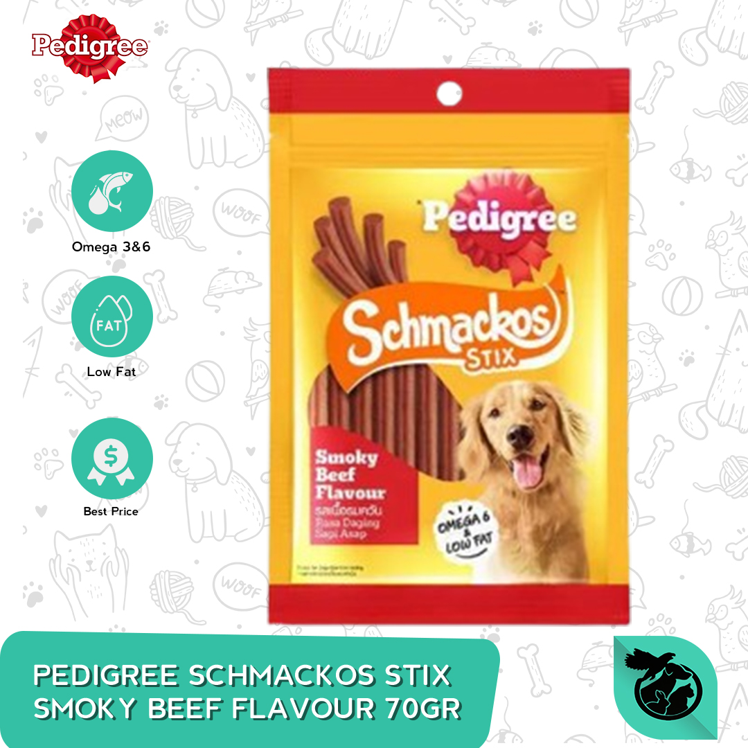Pedigree Schmackos Dog Treats Snack Camilan Anjing 70gr - Image 3