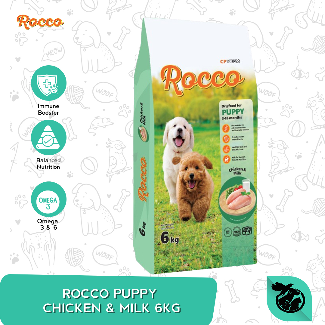 Makanan Anjing Rocco Small Breed Adult Puppy Dry Dog Food 6 Kg - Image 2
