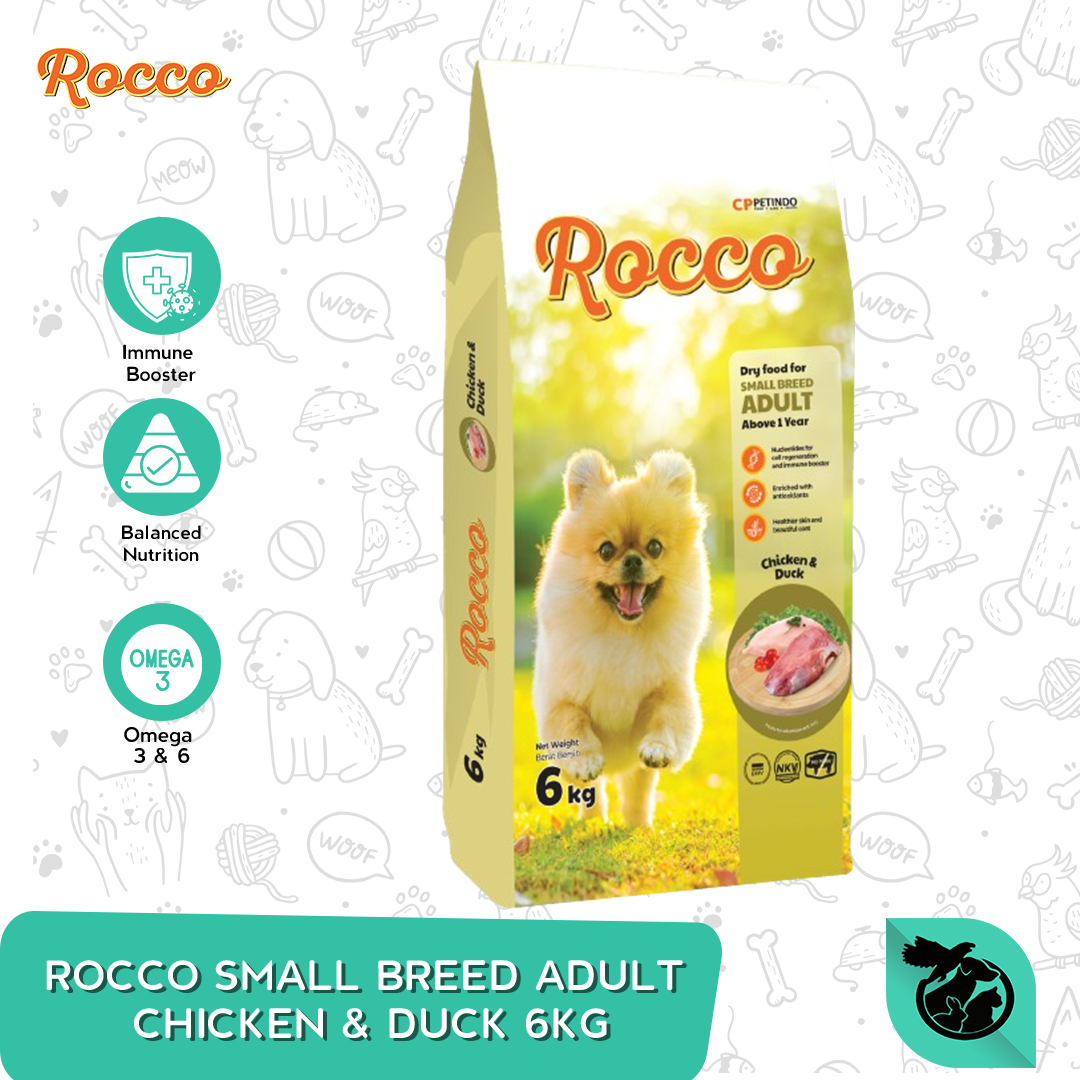 Makanan Anjing Rocco Small Breed Adult Puppy Dry Dog Food 6 Kg - Image 3