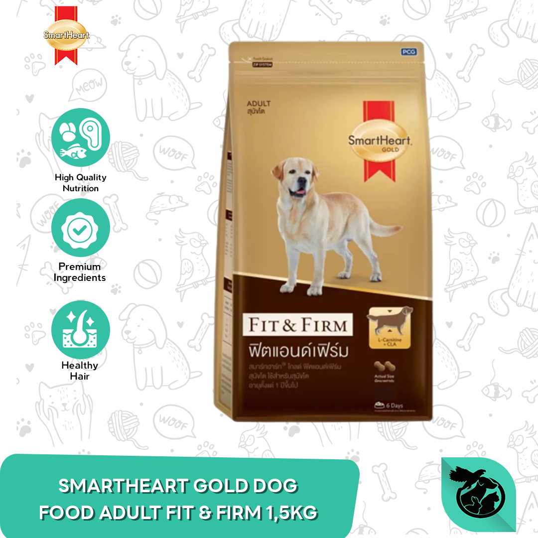 Smartheart Gold Dog Series Dry Food Makanan Anak Anjing & Dewasa 1.5kg - Image 3