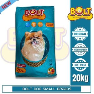 Bolt Dog Small Breed Beef & Rice Dry Food Adult Makanan Anjing Dewasa 20 Kg