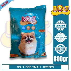 Bolt Dog Small Breed Beef & Rice Dry Food Adult Makanan Anjing Dewasa 800 gr Fresh Pack