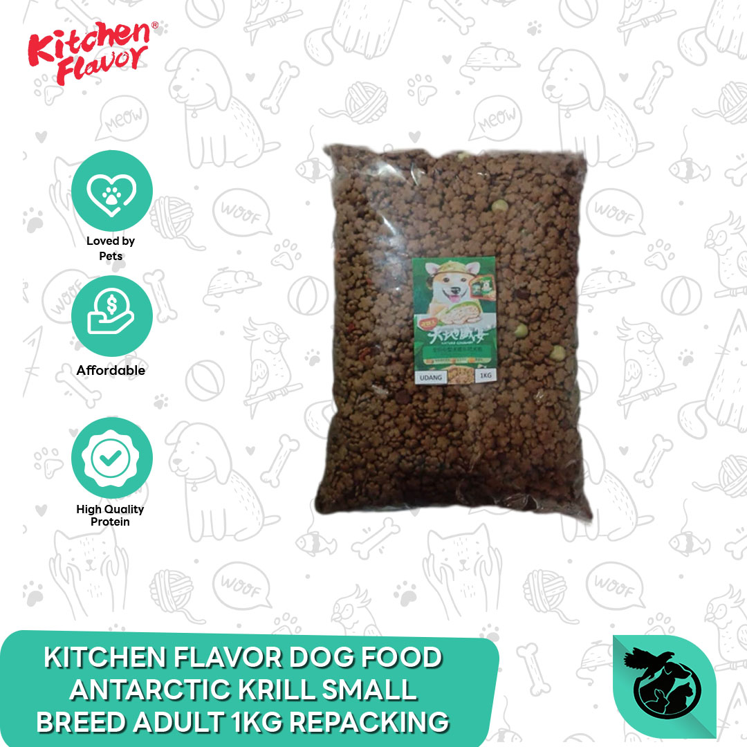 Makanan Anjing Kitchen Flavour Dog Food Repacking 1 KG