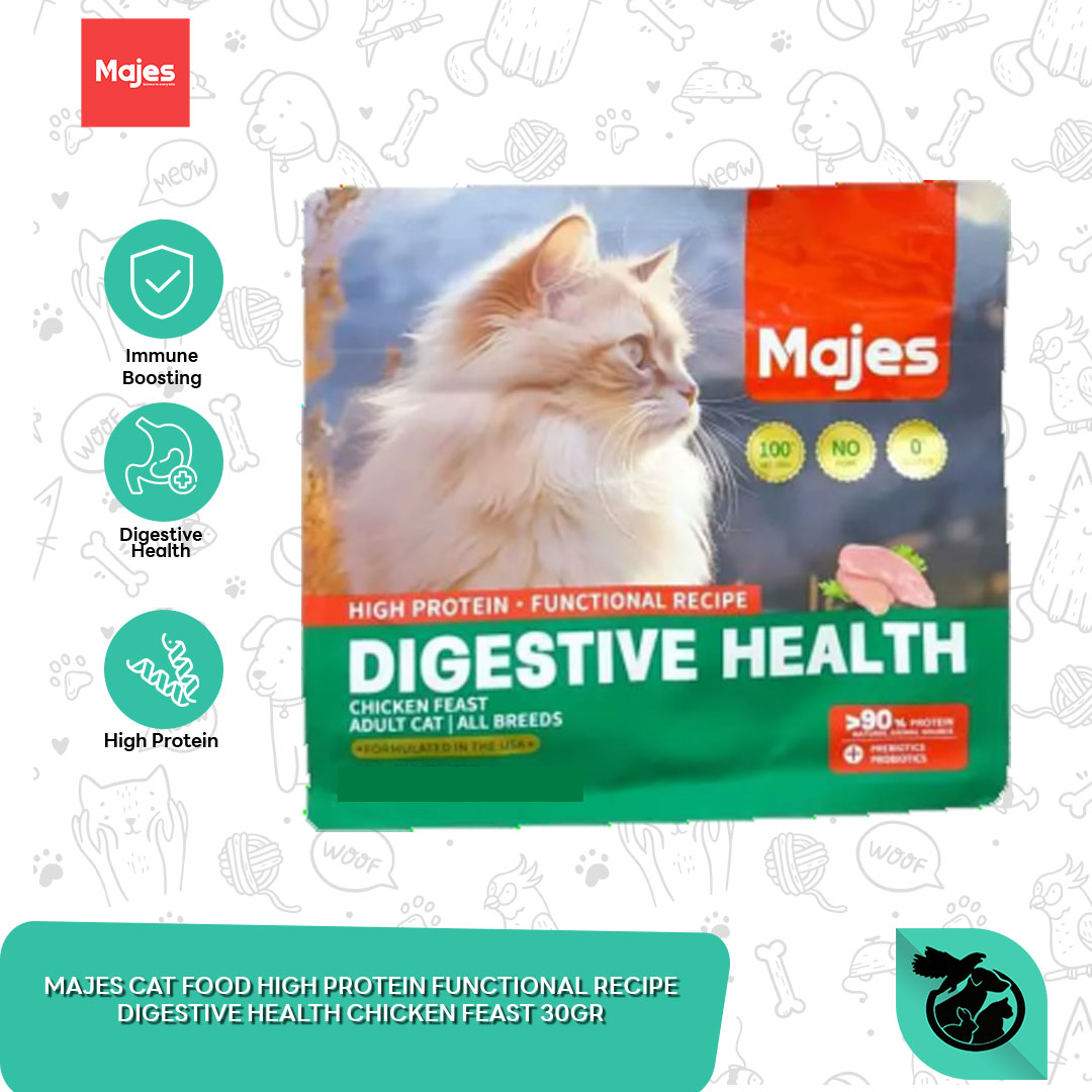 Majes Cat Dry Food High Protein Functional Makanan Kucing 30 Gram - Image 2
