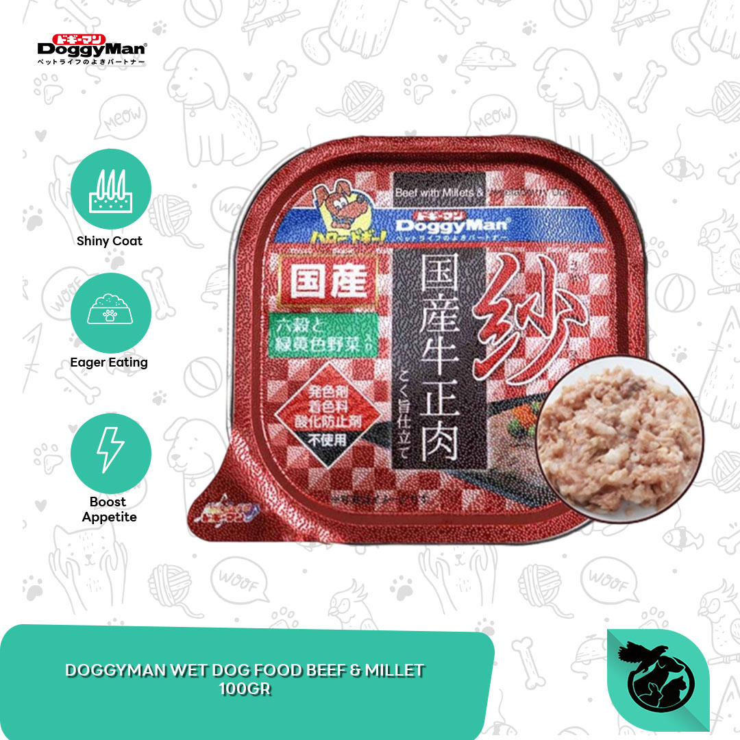 DoggyMan Wet Dog Food Makanan Basah Anjing 100 Gram - Image 2