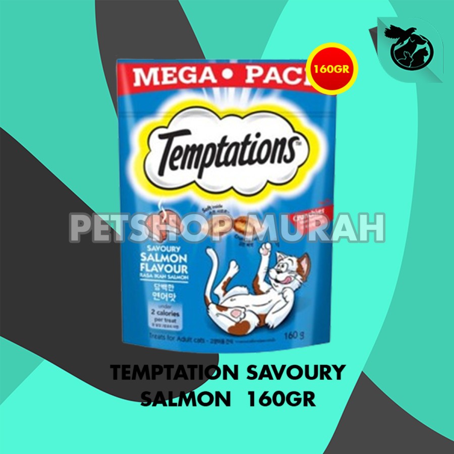 Temptations Mega Pack Snack Treats For Cat Camilan Kucing 160gr - Image 2