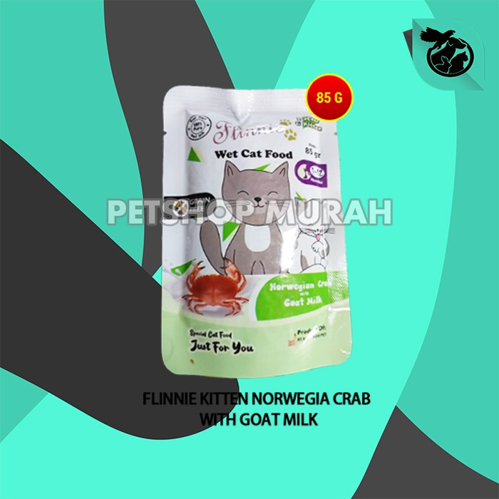 Makanan Kucing Basah Flinnie Wet Food Pouch Sachet 85 Gram - Image 8