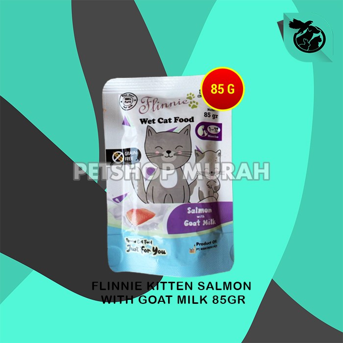 Makanan Kucing Basah Flinnie Wet Food Pouch Sachet 85 Gram - Image 5