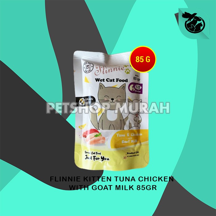Makanan Kucing Basah Flinnie Wet Food Pouch Sachet 85 Gram - Image 9