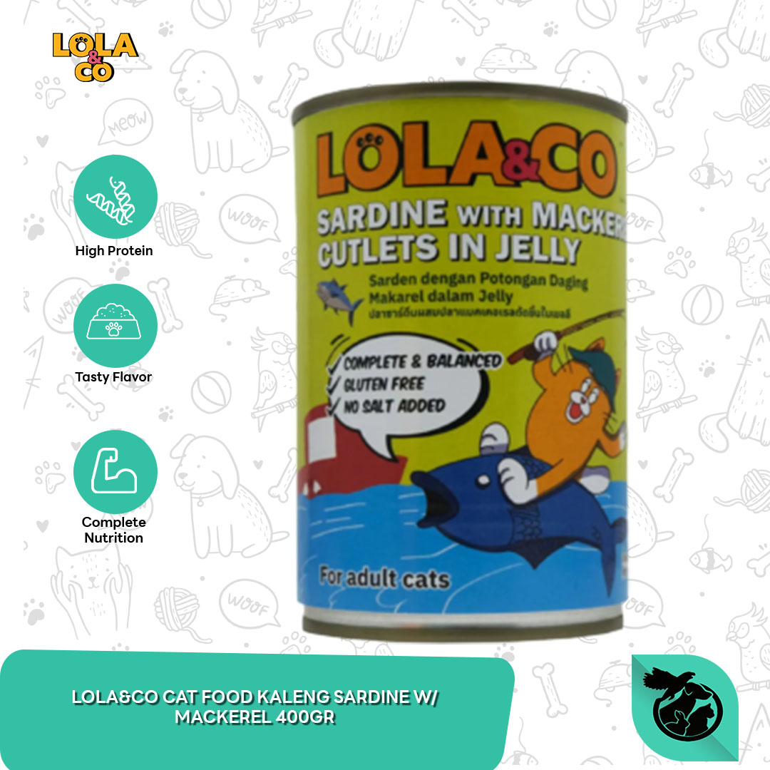 Lola&Co Cat Food Can Makanan Kucing Kaleng 400 Gram - Image 2