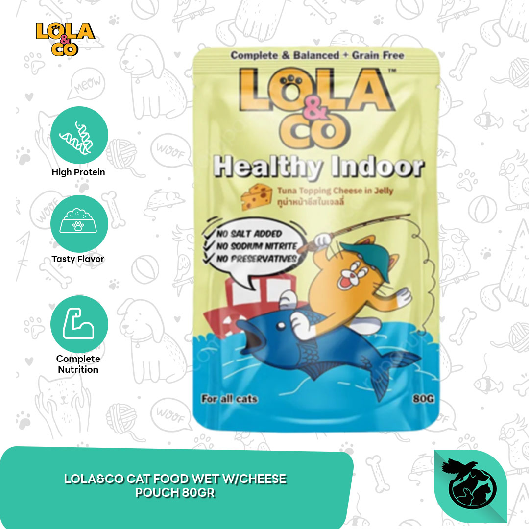 Lola&Co Cat Wet Food Pouch Makanan Basah Kucing Sachet 80 Gram - Image 4