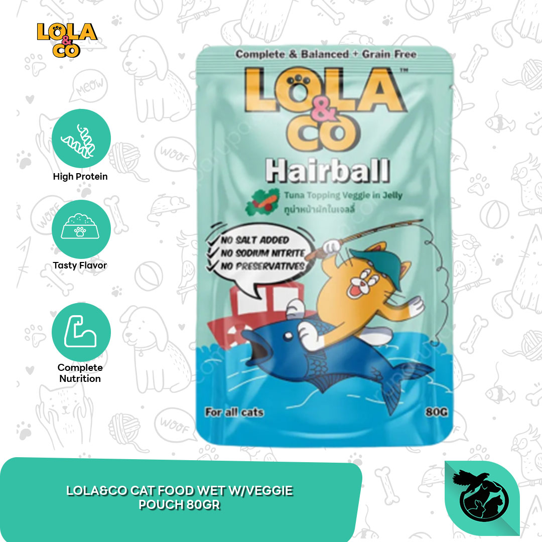 Lola&Co Cat Wet Food Pouch Makanan Basah Kucing Sachet 80 Gram - Image 3