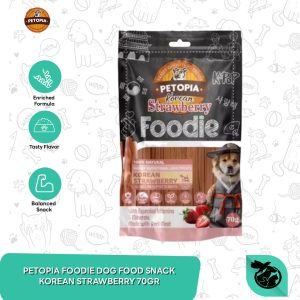 Makanan Anjing Petopia treats Foodie Dog Snack 70 Gram