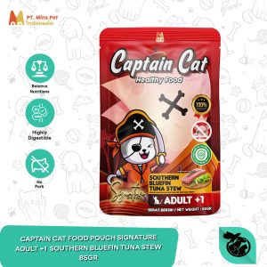Makanan Basah Kucing Captain Pouch 85 Gram