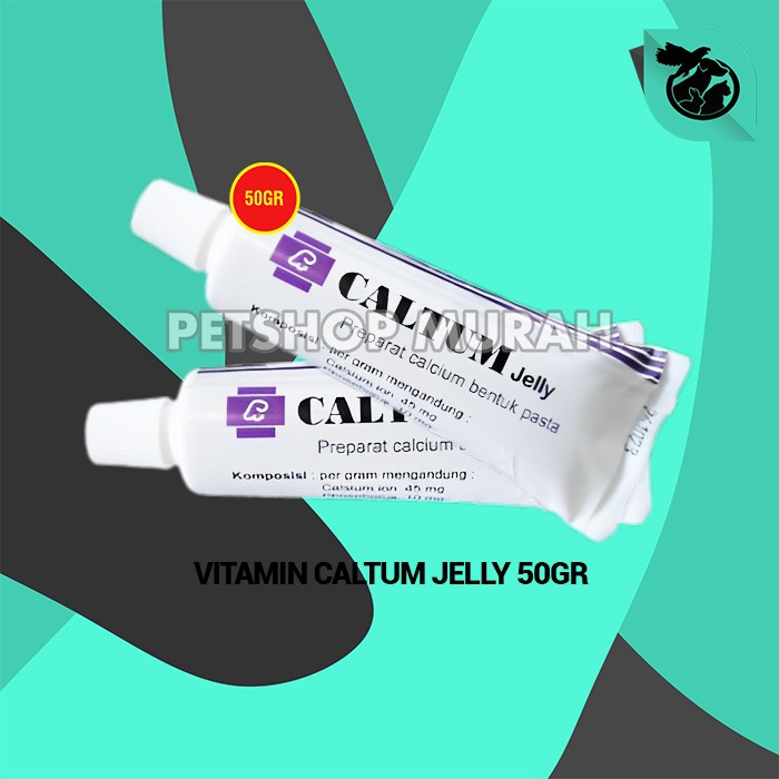 Vitamin Kucing Anjing Suplemen Tulang Salep Pertumbuhan Caltum Jelly