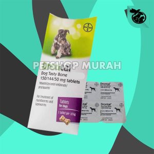 Obat Cacing Anjing - Drontal Dog Pertablet