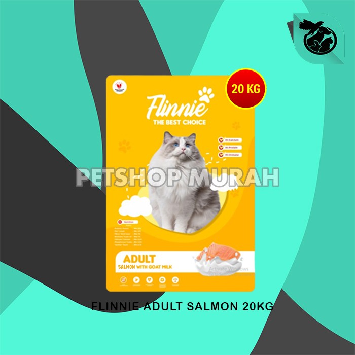 Makanan Kucing Flinnie Cat Food Adult Kitten 20 Kg