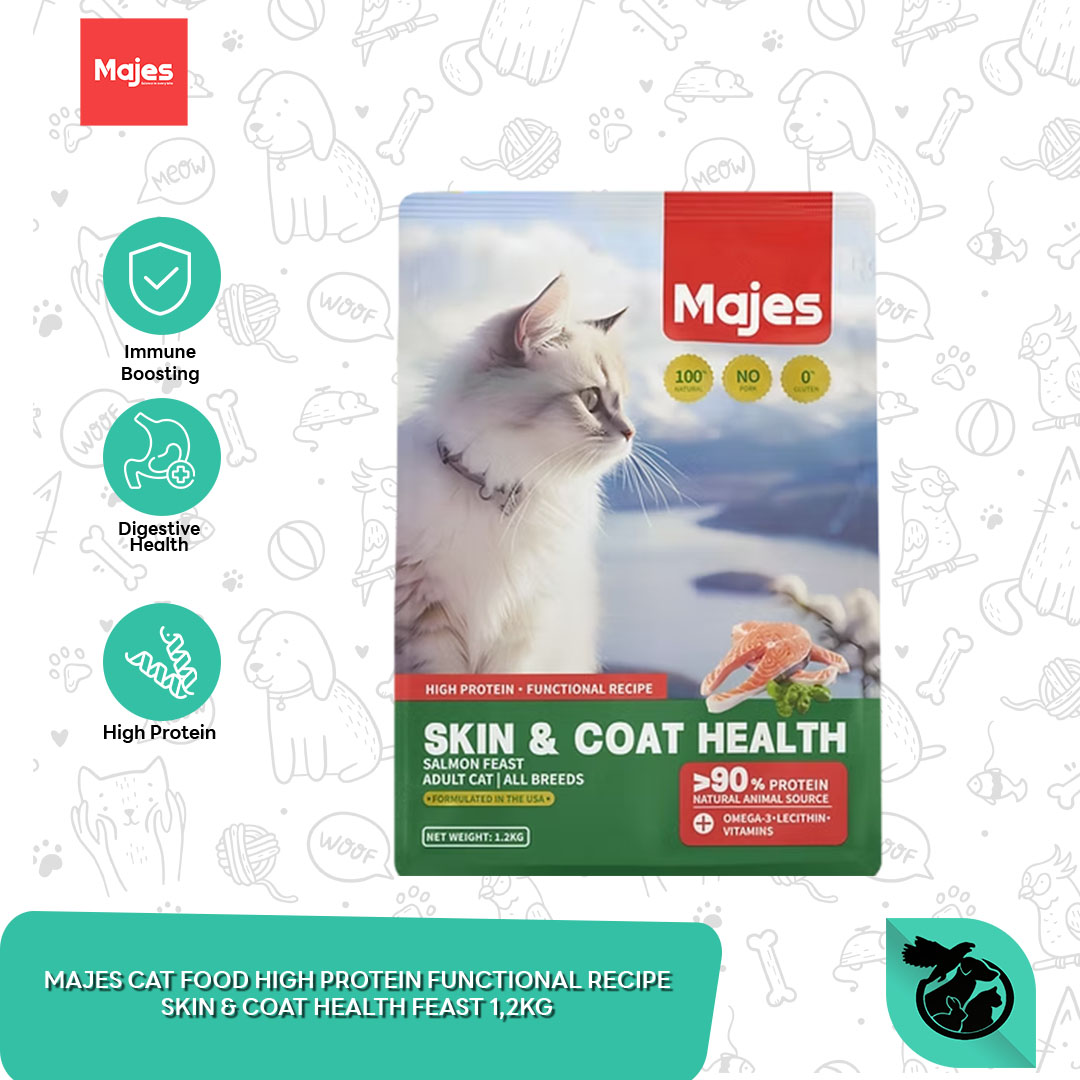 Majes Cat Dry Food High Protein Functional Makanan Kucing 1.2 KG - Image 4