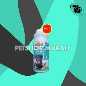 Doris Dog Powder flea tick Bedak anjing anti kutu 100gr