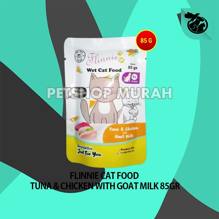 Makanan Kucing Basah Flinnie Wet Food Pouch Sachet 85 Gram - Image 6