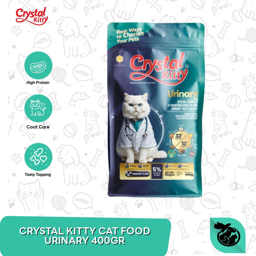 Makanan Kucing Crystal Kitty Cat Food All Life Stages Fresh Pack 400 gram - Image 3